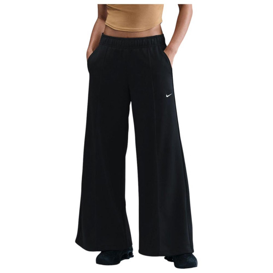 Nike Γυναικείο παντελόνι φόρμας Sportswear Mid-Rise Wide-Leg Track Pants